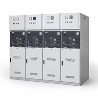 Tableau de commutation RMU compact isolé à l'air 12kV 11kV XGN15-12 LBS IEC62271 pour la distribution en postes de transformation modulaires