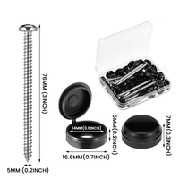 High Quality 304 Metal Stainless Steel Countersunk Tapping Screws for Outside Windows Hardware Railings Furniture