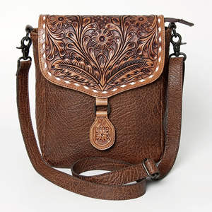 Bolso occidental con herramientas de mano Bolso bandolera de cuero occidental de alta calidad con diseño solitario de borla Bolso cruzado bohemio y elegante - Product Image 2