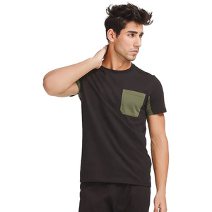 เสื้อยืดแขนสั้นสำหรับผู้ชายผ้าฝ้าย/ใยไผ่ระบายอากาศได้ดีป้องกันรอยยับของ2025 - Product Image 4