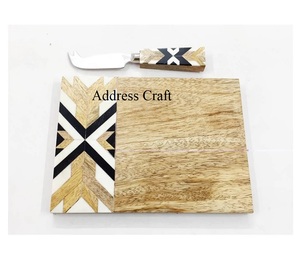 เขียงหั่นผักทำจากสเตนเลสสตีลอุปกรณ์ในครัวเขียงหั่นชีสโลโก้ตามสั่ง - Product Image 5