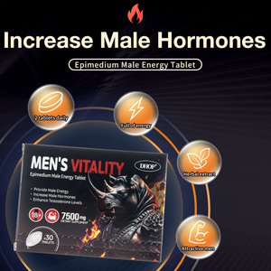 Suplemento de hierbas para hombres, Maca Energy Booster, tableta de energía fuerte, caramelo, tableta de energía masculina para hombres, suplemento - Product Image 4