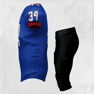 Uniformes de Fútbol Americano para Adultos, Estilo Tackle Twill, Cuello en V, Manga Corta, Color Personalizado, Transpirable y de Secado Rápido, Más Vendidos - Product Image 3