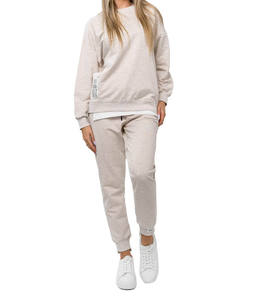 Trending Autumn Plus Size Front Zipper Thick Cotton Fleece Breathable Hooded 2-Piece <b>Shorts</b> Set Solid Casual Long Custom <b>Women</b> - Product Image 1