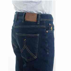 กางเกงยีนส์ขาสั้นทรงหลวมสำหรับผู้ชายกางเกงผ้าฝ้ายพิมพ์ลายสำหรับผู้ชาย - Product Image 5