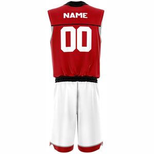 Venta caliente uniforme de baloncesto para ropa deportiva nuevo diseño adultos tamaños al por mayor logotipo personalizado/color transpirable uniforme de baloncesto - Product Image 3