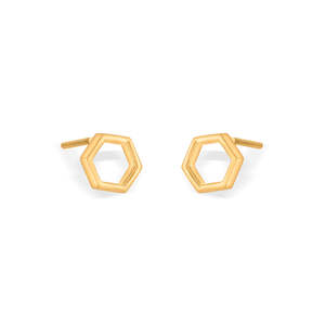 Stainless Steel Gold Bee Stud <b>Earrings</b> with <b>Pearl</b> <b>and</b> <b>Diamond</b> Accents for Wedding <b>and</b> Party - Product Image 4