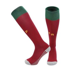 Ensemble de maillots de football du Portugal pour hommes, prix de gros, rouge et vert, sublimé, numéro 7, manches courtes, avec shorts et chaussettes - Product Image 2