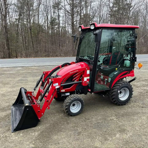 จัดส่งฟรี รถแทรกเตอร์ Mahindra Emax 20s HST สำหรับงานเกษตร พร้อมอุปกรณ์ต่อพ่วงแบบปลดเร็ว ที่ตัก และกระบะ ขับเคลื่อน 4 ล้อ เครื่องยนต์ดีเซล 19 แรงม้า 540 PTO ระบบเชื่อมต่อ 3 จุด - Product Image 3