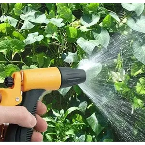 Pistola per innaffiare il giardino a getto variabile con impugnatura antiscivolo e regolazione dell'acqua per uso orto con impugnatura in gomma - Product Image 3