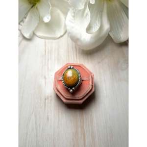 Anillo Ajustable de Turquesa y Plata de Ley con Baño de Rodio, Joyería Fina para Uso Diario, Zachariah David Evans - Product Image 1
