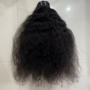 Extensiones de trama de cabello indio sin procesar Cabello humano de calidad superior - Product Image 1