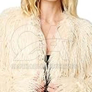 Veste en fourrure de mouton de Mongolie pour femmes, épaisse, chaude, luxueuse, vente en gros, longue, pour femmes - Product Image 6