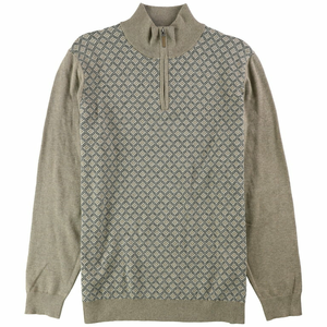 Pull en tricot pour homme de haute qualité, respirant, logo personnalisé, nouveau style, motif argyle, 100% laine, vente en gros, prix bas, hiver - Product Image 4