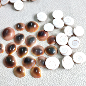 Oeil de chat sec coquille de mer en gros océan gomti chakra shiva coquilles séchées opercule coquillages du Vietnam - Product Image 2