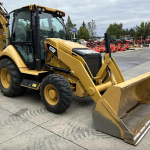 Clean caterpillar 420F 420E backhoe loader CATERPILLAR digunakan backhoe kucing 420 traktor backhoe loader