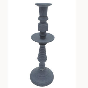 Bougeoir en aluminium gris Best-seller Décoration de Noël et de mariage T-Light Holder Volume Handicrafts - Product Image 1