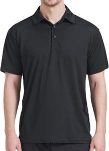 100% coton demi-manche pour Polo T-Shirt solide tricoté grande taille disponible imprimé photos Logo décontracté quantité personnalisable - Product Image 2