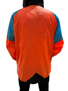 Custom Design 100% Nylon Windbreaker <b>Jacket</b> Plus Size <b>Men's</b> Outdoor Waterproof Hooded Zip Pullover Anorak in Blank Colorful - Product Image 2