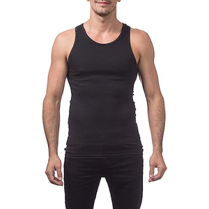 Camiseta sin Mangas Deportiva para Hombre, Ajustada, Transpirable, Estilo Stringer, en Oferta - Product Image 2