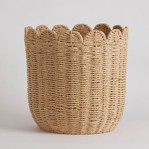 Prix usine Stable Durable pliable européen taille personnalisée jonc de mer jacinthe d'eau matière première tissé panier de rangement organisateur - Product Image 2