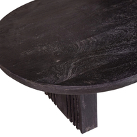 Table basse moderne en fer et bois pour restaurant, utilisation extérieure, mobilier commercial durable avec couleur et forme personnalisables