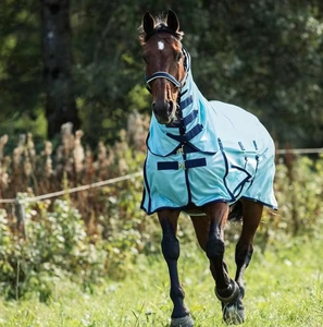 Tapis de participation équin de cheval personnalisable de haute qualité imperméable respirant couverture de cheval Nylon Ripstop produit équestre - Product Image 2