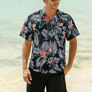 Chemise hawaïenne pour homme, légère et confortable, idéale pour l'été, style décontracté, parfaite pour les vacances à la plage, les voyages et les fêtes en plein air - Product Image 2