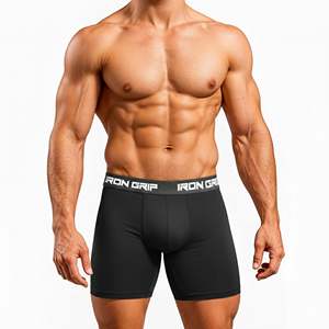 Calzoncillos Bóxer de Algodón para Hombre IRON GRIP, Cintura Media, Transpirables, Cintura Clásica, Comodidad Invernal, Talla XL - Product Image 1