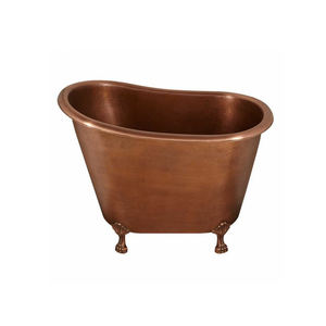 Juego de pestañas de baño de alta calidad, Pestaña de baño para niños, acabado de cobre antiguo, zapatilla de hierro fundido, bañera con patas - Product Image 1