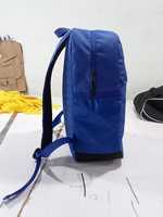 Mochila de viaje impermeable de poliéster de alta calidad para hombre, estilo de moda con forro de nailon de lona, cierre de cremallera, función portátil