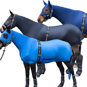 แผ่นตาข่ายลายม้าฤดูร้อนน้ำหนักเบาและระบายอากาศได้ดีปกป้องจากแมลงวันและช่วยให้ม้าเย็น - Product Image 2