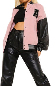 Chaqueta Universitaria Personalizada para Mujer, de Alta Calidad, Mangas Largas, Bordado, Superventas, Chaqueta Urbana Extra Grande para Hombre, Fabricante - Product Image 6