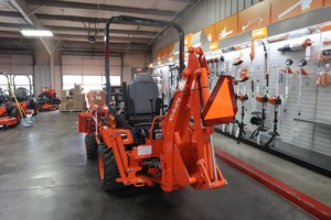 Kubota BX23S 4WD Mini Excavator Backhoe Loader Compact Tractor with Front Bucket and Seat for Farm Construction - Product Image 5