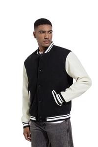Diseño libre de encargo con los botones del logotipo encima de invierno de los hombres Varsity Chaquetas Letterman Chaqueta Streetwear Chaqueta de Béisbol - Product Image 4