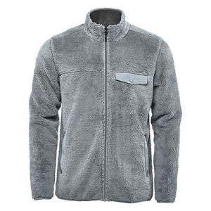 Veste en sherpa personnalisée pour hommes, service OEM, tendance, haute qualité, luxe, veste d'hiver chaude pour hommes - Product Image 4