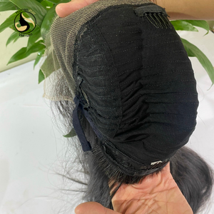 180% Densité Transparent Dentelle Avant Armure Longue Noir Droite Courte Suisse HD Dentelle Frontale Vierge Brésilienne Brute Humaine Vague Profonde - Product Image 6