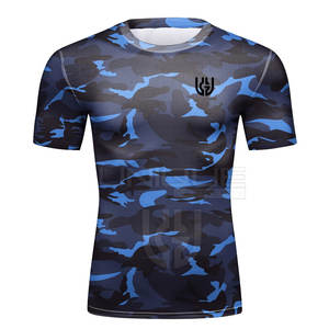 Nuevo diseño, logotipo personalizado, mangas cortas, protector de erupción, venta al por mayor, mangas cortas, protector de erupción, mangas cortas cómodas, protector de erupción - Product Image 1