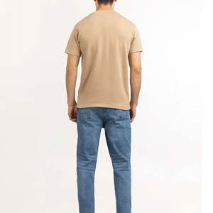 Camiseta de hombre de último diseño 2025, camisetas informales de buena calidad, Camiseta de algodón y poliéster para hombre a la venta - Product Image 4