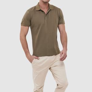 Polo de punto de alta calidad para hombre, camisa con cuello, diseño personalizado, cómodo, 100% de algodón, de BD - Product Image 2