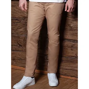 Pantalons chino extensibles modernes pour hommes sur mesure, catégorie des polos promotionnels - Product Image 6