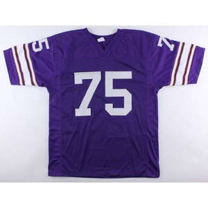 Nouvelle manufacture maillot de club personnalisé respirant grande taille à manches courtes maillot de football américain Version joueur - Product Image 2