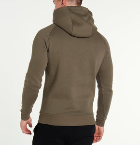 Vente en gros sweat à capuche bouffant de haute qualité 500gsm pour hommes pull à capuche personnalisé en coton polaire épais sweat à capuche vierge surdimensionné - Product Image 4