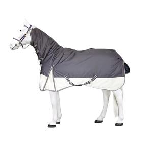 Kualitas tinggi abu-abu gelap tahan air dan bernapas Kuda Musim Dingin Turnout karpet musim dingin selimut untuk kuda grosir produsen - Product Image 1