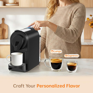 Macchina da Caffè Espresso Elettrica Portatile Nera da 20 <span class=keywords><strong>Bar</strong></span> per Uso Domestico, Monodose, di Grande Successo - Product Image 5