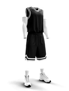 ชุดบาสเก็ตบอลผ้าตาข่ายสำหรับเยาวชนเสื้อบาสเก็ตบอลพิมพ์ลายเปล่าสำหรับผู้เล่นเยาวชน - Product Image 5