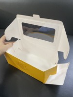 Boîtes d'expédition rigides en carton kraft ondulé recyclable de luxe, best-sellers, formes personnalisées pour supermarchés, pelliculage UV mat