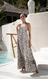 2023 New Arrivals <b>Summer</b> Fashion Clothing Women Casual Bohemian Floral Long Maxi <b>Dress</b> Tie Dye <b>Boho</b> Gypsy Chic Satin Silk Fabric - Product Image 5