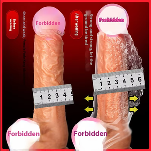 Préservatif Cristal Réutilisable en Gros avec Picots et Dents de Loup, Allongé et Épaissi pour Hommes - Product Image 6