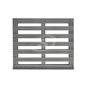 SEJIN Paleta galvanizada personalizada Hierro Acero Metal Heavy Duty Durable Logística Venta al por mayor Paleta de 4 vías de un solo lado - Product Image 2